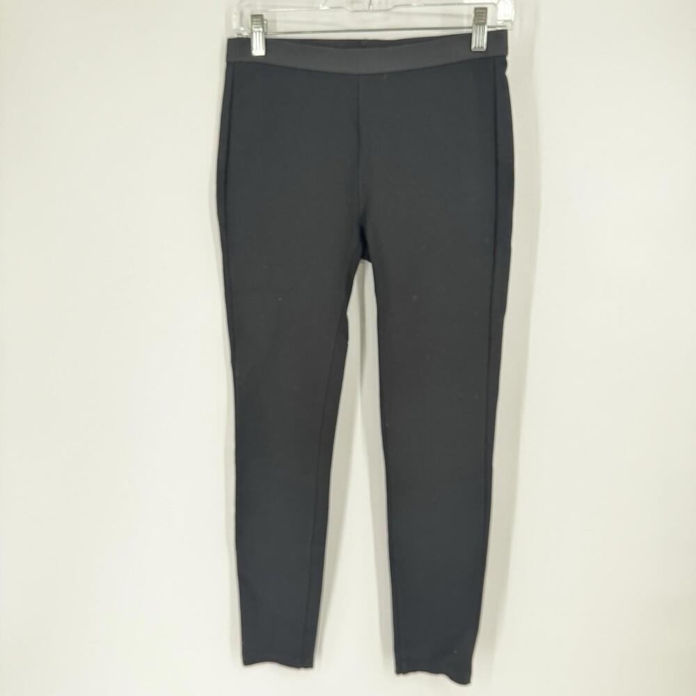 Eileen Fisher Pants XS black pull on straight leg minimalist office career work